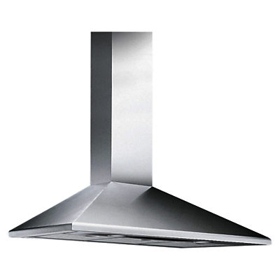 Smeg KSED95XE 90cm Chimney Cooker Hood, Stainless Steel
